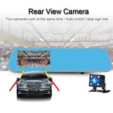 Mirror car camera video recorder 1080P