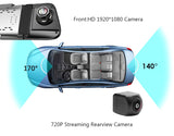 Mirror car cam HD 1080P 4g & WIFI & GPS