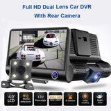 Full HD 1080P 3 cam 4.0 inch LCD Screen