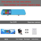 Mirror car camera video recorder 1080P